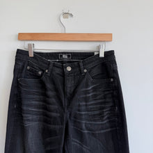 Load image into Gallery viewer, Mac Jeans Rich Carla High Rise Wide Leg Jeans Black 34
