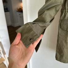 Load image into Gallery viewer, Sanctuary Otis Zip Up Drawcord Waist Outdoor Utility Jacket Green S
