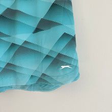 Load image into Gallery viewer, Slazenger Geometric Print Mid Rise Activewear Golf Skort Turquoise XS
