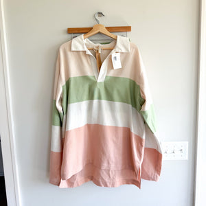 Marrakshi Life Exclusive Cotton-Blend Polo Tee Short Colorblock Set 10 NWT