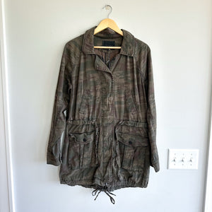 Sanctuary Camo Utility Jacket Green L