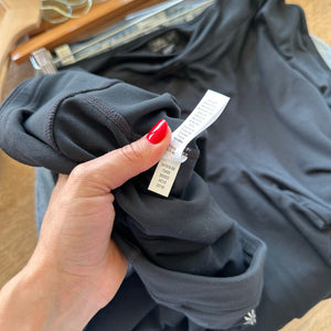 Athleta Relay Tight 2.0 Pull On High Rise Leggings Black L NWT