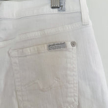 Load image into Gallery viewer, 7 For All Mankind Rolled Hem Shorts White
