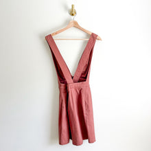 Load image into Gallery viewer, Forever 21 Empire West V-Neck A-line Mini Dress Mauve M
