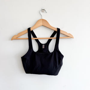 Free People Movement Never Better Square Neck Racerback Sports Bra Black XS