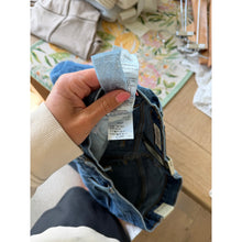 Load image into Gallery viewer, Levi's 501 High Rise Denim Button-Fly Bermuda Shorts Blue 27 NWT
