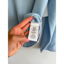 Load image into Gallery viewer, Joie Ivern Cashmere Drop Shoulder Pullover Sweater Powder Blue M NWT
