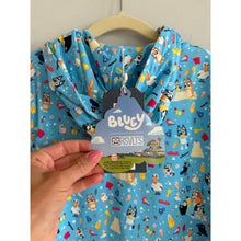 Load image into Gallery viewer, RSVLTS Bluey Beach Day Print Pullover Preschooler Performance Hoodie Blue 5T NWT
