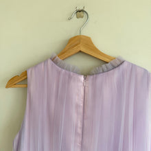 Load image into Gallery viewer, Tulleen Farvue Sleeveless Tiered Tulle Midi Dress Purple 14Y NWT
