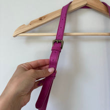 Load image into Gallery viewer, Rock Pepper Scissors Leather Crossbody Bag Pink NWT
