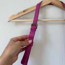 Load image into Gallery viewer, Rock Pepper Scissors Leather Crossbody Bag Pink NWT
