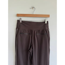 Load image into Gallery viewer, Athleta Venice High Rise Track Striped Pull On Casual Jogger Brown S
