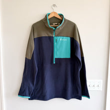 Load image into Gallery viewer, Cotopaxi Dorado Half Zip Fleece Pullover Jacket Blue Green XXL NWT
