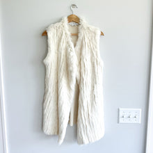 Load image into Gallery viewer, Diane Von Furstenberg Denver Rabbit Fur Cashmere Blend Sweater Vest M
