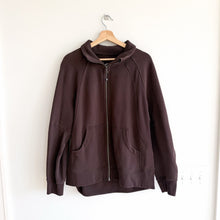 Load image into Gallery viewer, Lululemon Scuba Oversized Funnel-Neck Full Zip Sweatshirt Espresso Brown M
