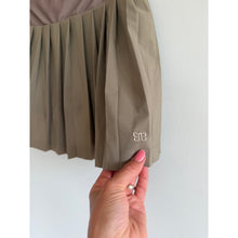 Load image into Gallery viewer, Albion Tie Breaker Pleated Tennis Mini Activewear Skort Brown XS
