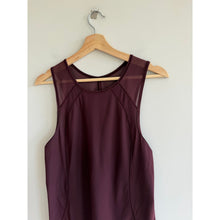 Load image into Gallery viewer, Lululemon Sculpt Crew Neck Cut Out Activewear Tank Top Bordeaux Drama
