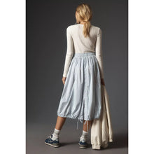 Load image into Gallery viewer, Anthropologie Daily Practice Twofer V-Neck Midi Dress White Blue M NWT

