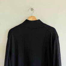 Load image into Gallery viewer, Fairway &amp; Green Baruffa Merino Long Sleeve 1/4 Zip Windsweater Black XXL
