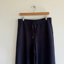 Load image into Gallery viewer, Spanx Air Essentials High Rise Full Length Stretch Wide Leg Pants Navy XL

