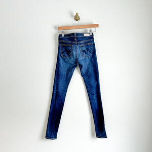 Adriano Goldschmied The Legging Super Skinny Jeans Dark Wash 25R $215