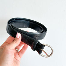 Load image into Gallery viewer, Brooks Brothers 346 Genuine Leather Belt Black M
