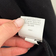 Load image into Gallery viewer, Eileen Fisher Button Front Collared Blazer Jacket Black S
