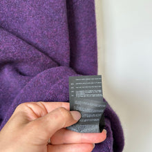 Load image into Gallery viewer, Balenciaga Wool Blend Knit Long Sleeve Sweater Dress Purple 38
