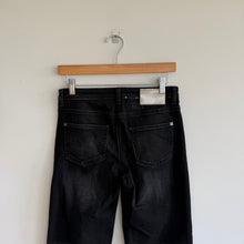 Load image into Gallery viewer, Mac Jeans Rich Carla Acid Wash Denim Casual High Rise Wide Leg Jeans Black 34
