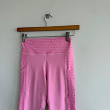Load image into Gallery viewer, Roller Rabbit Sporty Hearts Vega High Rise Activewear Leggings Pink S NWT
