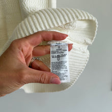 Load image into Gallery viewer, Gap Crochet Halter Neck Open-Knit Tank Top White XS
