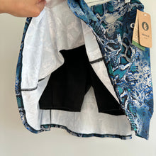 Load image into Gallery viewer, Dona Jo Python Prism Skort L Blue Black NWT
