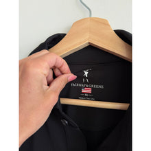 Load image into Gallery viewer, Fairway &amp; Greene Tournament Solid Tech Short Sleeve Polo Shirt Black XL NWT
