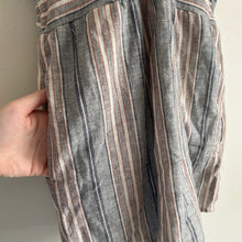 Load image into Gallery viewer, American Eagle V-Neck Dolman Sleeve Romper Stripe Multi S
