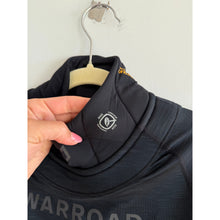 Load image into Gallery viewer, Warroad Youth Tilo Pro Stock Neck Wrist Base Layer Top Black S NWT
