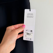 Load image into Gallery viewer, Alo Yoga 7/8 High-Waist Airlift Double Layered Waistband Legging Black L NWT

