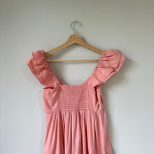 Load image into Gallery viewer, Abercrombie &amp; Fitch Tiered Midi Dress Pink XS
