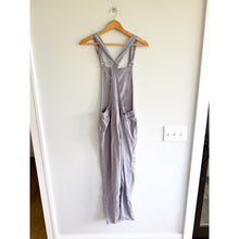 Load image into Gallery viewer, Level 99 Melanie Denim Straight Leg Casual Overalls Gray XS
