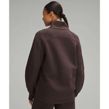 Load image into Gallery viewer, Lululemon Scuba Oversized Funnel-Neck Full Zip Sweatshirt Espresso Brown M
