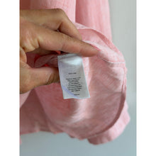 Load image into Gallery viewer, Vineyard Vines Linen Embroidered Long Sleeve Button Up Shirt Pink XXL
