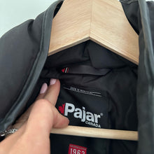 Load image into Gallery viewer, Pajar Hypoallergenic Down Feather Quilted Puffer Parka Jacket Black XS
