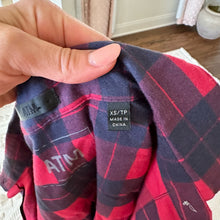 Load image into Gallery viewer, ATM Anthony Thomas Melillo Hollyberry Midnight Plaid Flannel Dress
