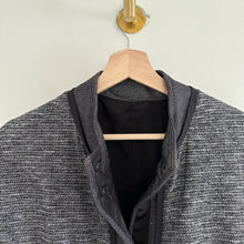 Load image into Gallery viewer, Lululemon Cocoon Car Coat in Black / Coco Pique Black / Shine Dot Black
