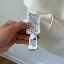Load image into Gallery viewer, BCBGMAXAZRIA Sleeveless V-Neck Lined Fit &amp; Flare Mini Dress White 6
