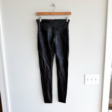 Load image into Gallery viewer, Spanx Faux Leather Pull On High Rise Leggings Black L
