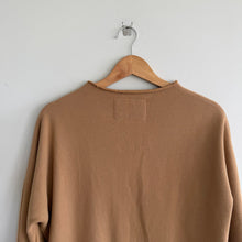 Load image into Gallery viewer, Frank &amp; Eileen Isabelle Mock Neck Midi Dress Camel S
