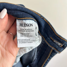 Load image into Gallery viewer, Hudson Krista Super Skinny Crop Release Hem Jeans 29
