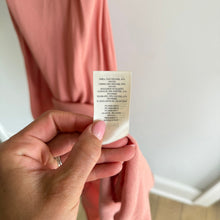 Load image into Gallery viewer, Wilfred Bellow Ruched Bodice Sleeveless Midi Dress Heirloom Pink 10 NWT
