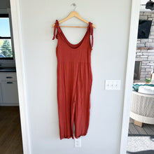 Load image into Gallery viewer, Zesica Adjustable Straps Sleeveless Wide Leg Jumpsuit S
