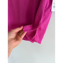 Load image into Gallery viewer, Athleta Breezy Power of She Crew Neck Activewear Tank Top Fuchsia Leaders S NWT
